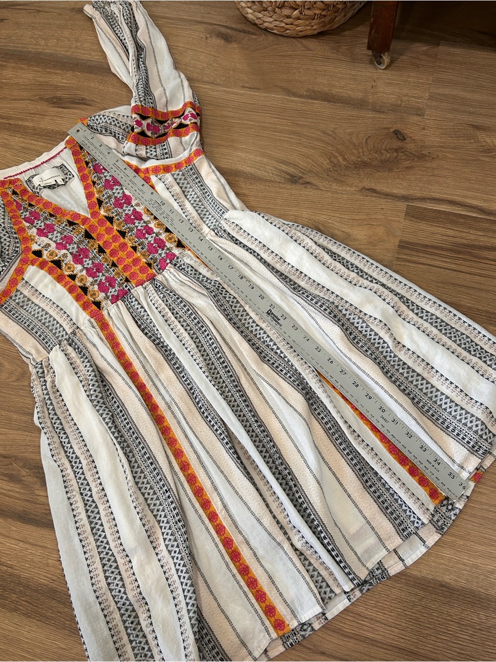 Anthropologie | Lottie Embroidered Dress Size Medium HTF - Picture 8 of 15